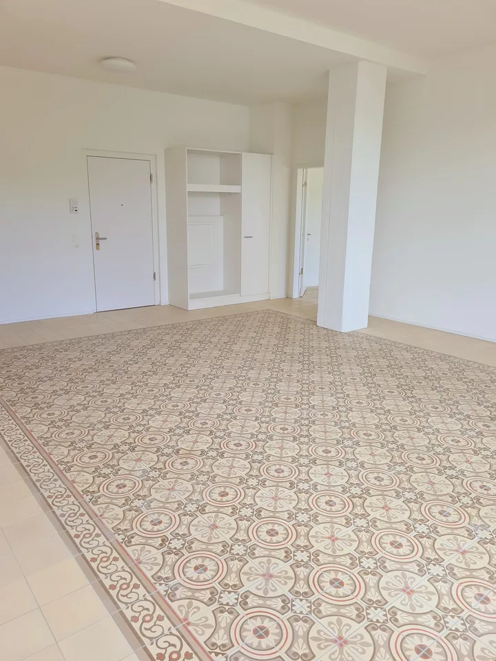 Extravagantes Unikat mit marokkanischen Bodenplatten