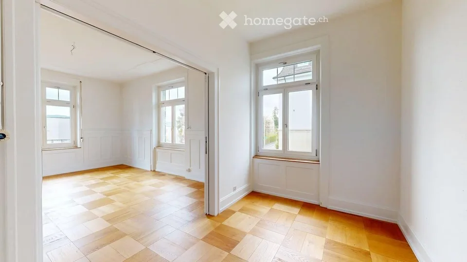 Appartamento di 3 camere rinnovato con fascino Art Nouveau elegante