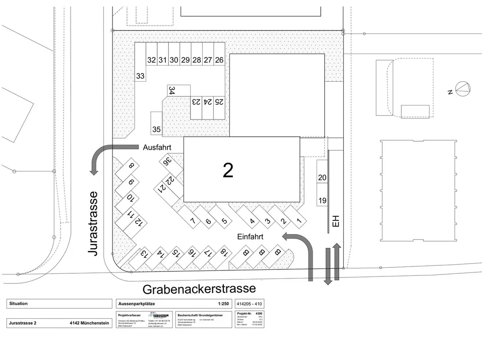 Parcheggio vicino al centro commerciale Gartenstadt
