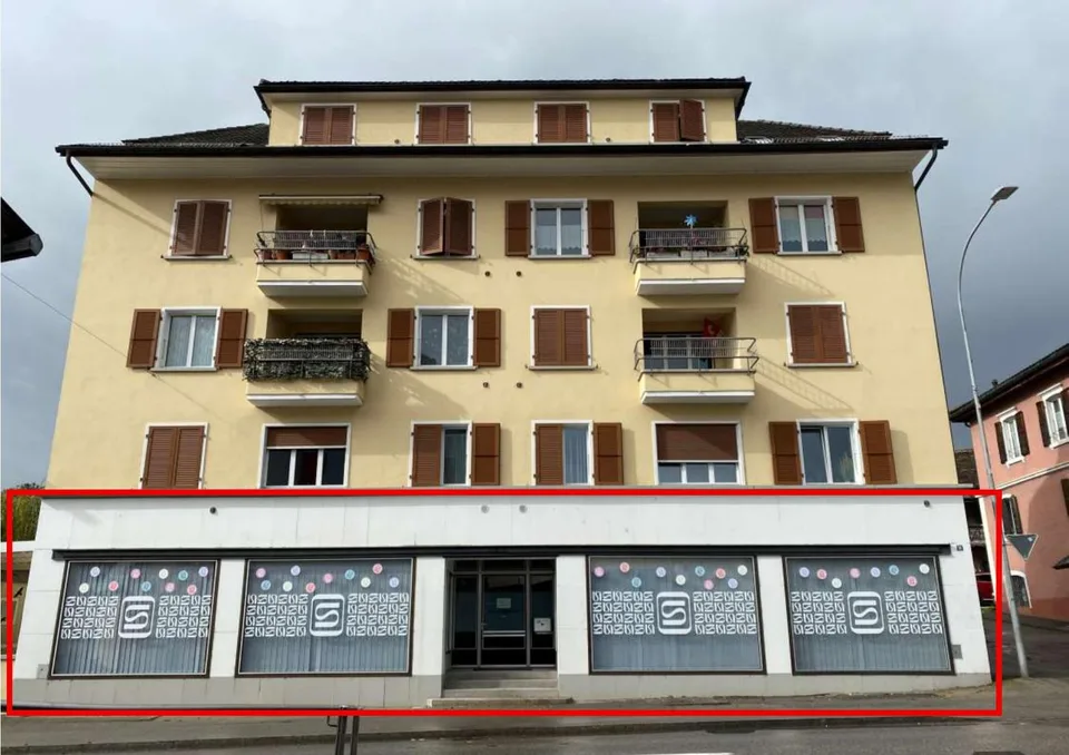 À louer ? Surface commerciale idéalement située à Tavannes