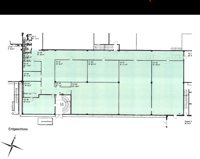Aula commerciale polivalente con infrastruttura esistente – 915 m²
