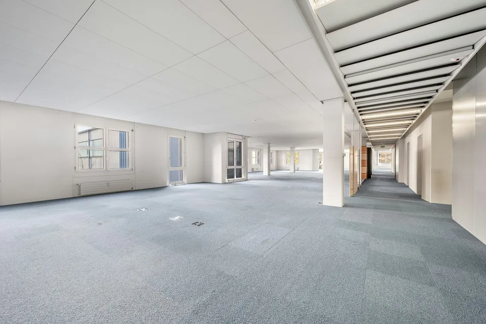 Espaces de bureau aménagés 355 - 1 500 m2 divisibles de manière flexible