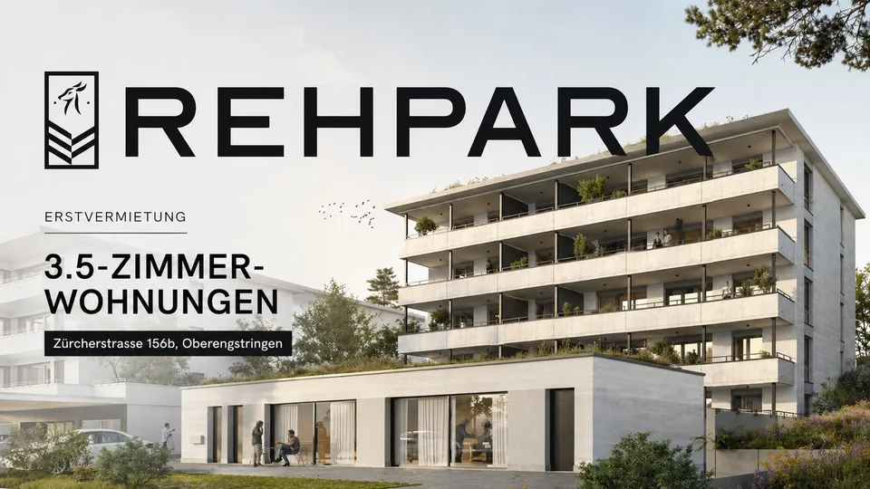 3.5-Zimmerwohnungen im Neubau Rehpark - Wohnen mit Komfort