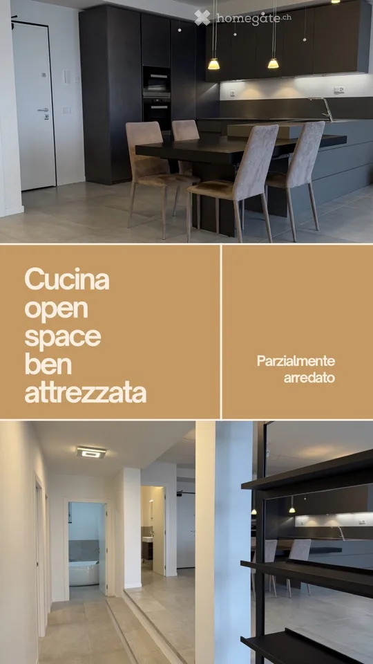 Renovated apartment with Lake Lugano view