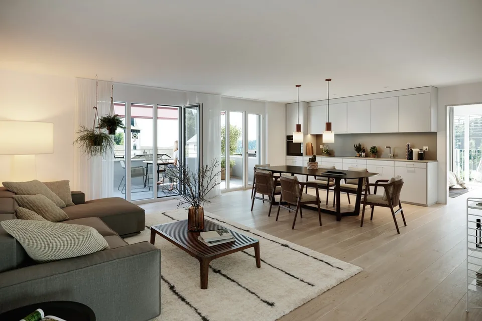 Première location | DOMUM Schinznach | Maisons multigénérationnelles avec coach de colonie, salle de sport et beaucoup plus