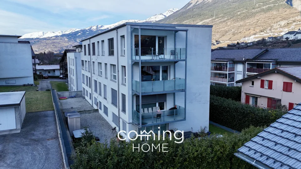 Privatgarten und moderner Ausbau - grosszügige 4.5-Zimmer-Wohnung in zentralem Susten