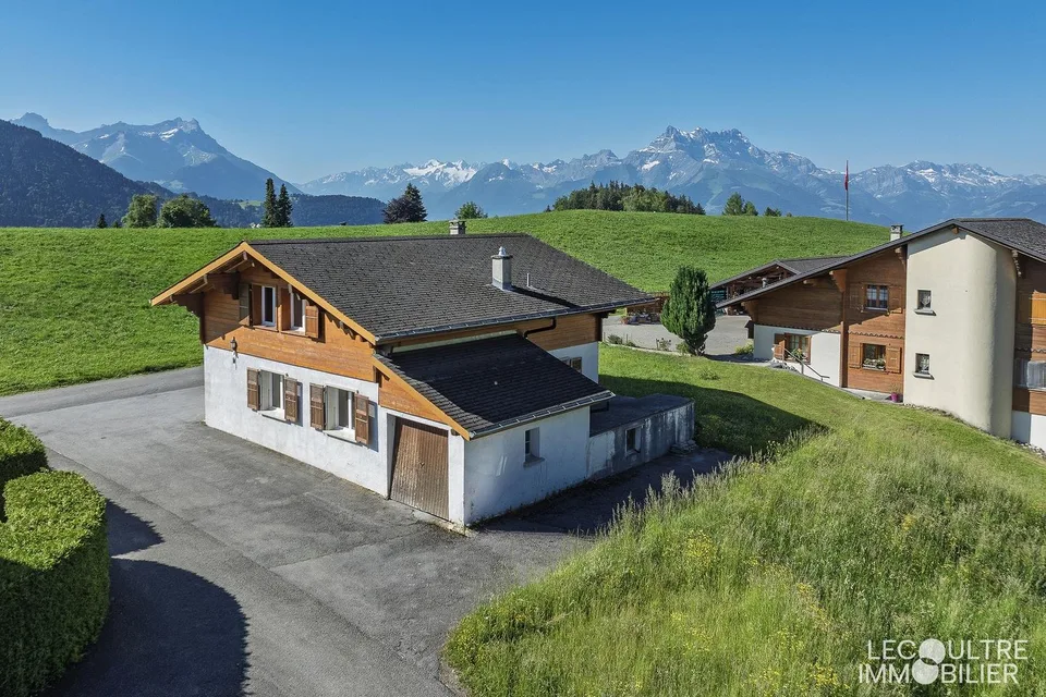 Leysin - Chalet individuel de 5.5 pièces dans quartier prisé