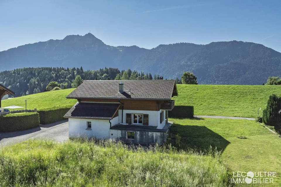 Leysin - Einzelchalet mit 5.5 Zimmern in begehrtem Viertel
