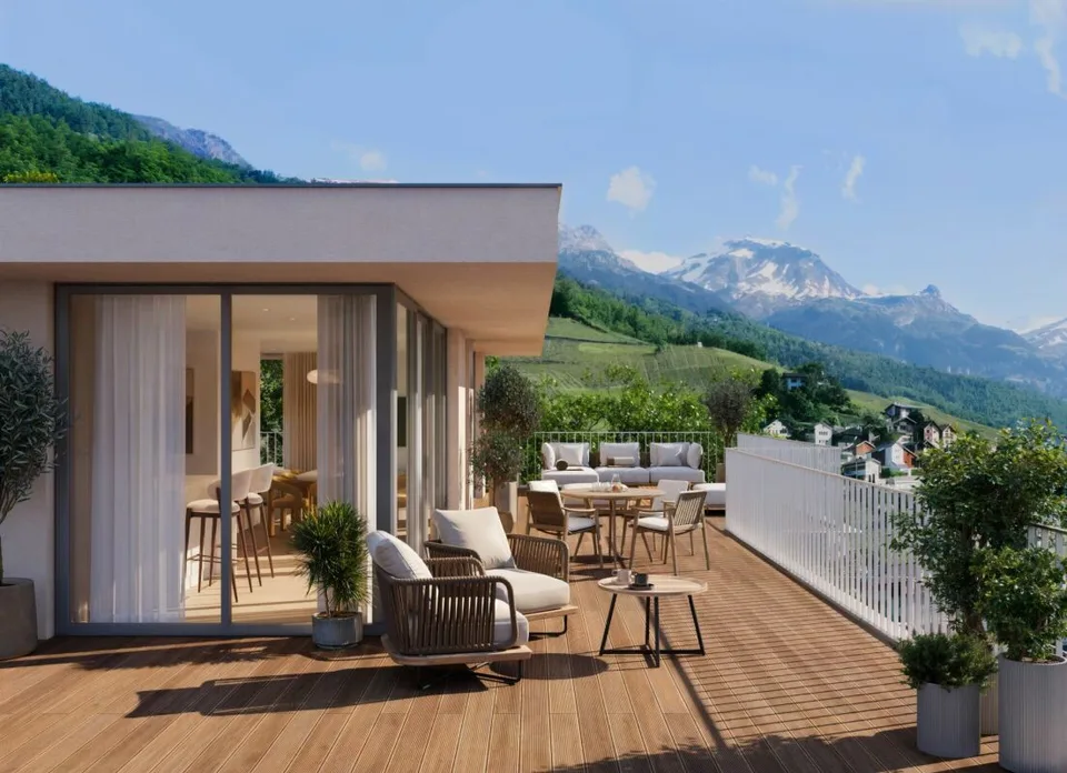 Appartamento 3.5 locali a Corin-de-la-Crête