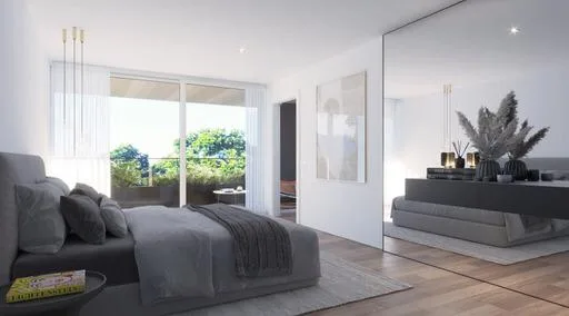 VENDESI A MINUSIO - APPARTAMENTO 3.5 LOCALI AL PIANTERRENO IN NUOVA RESIDENZA – foto 8 di 9