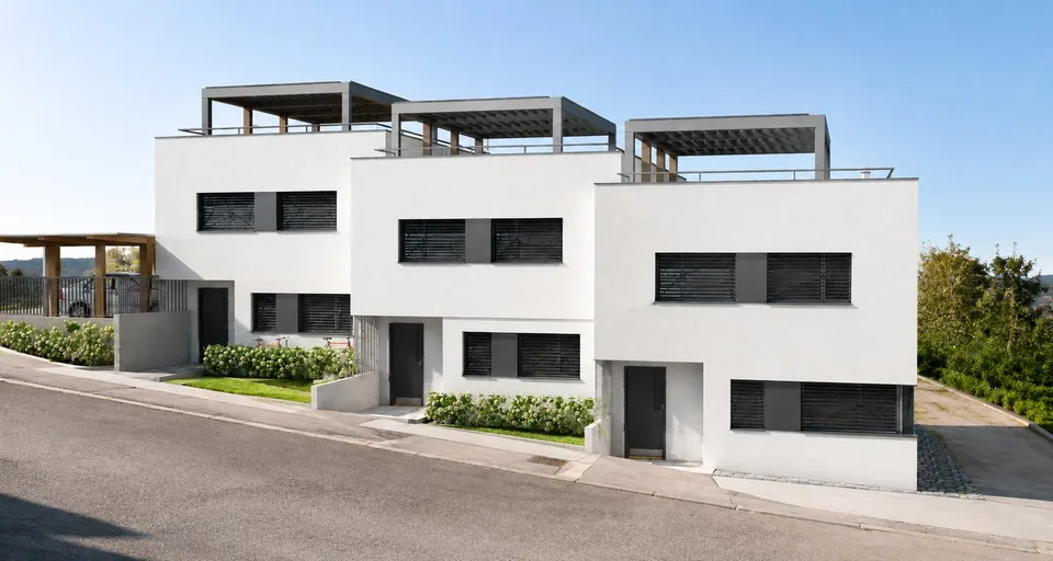 6 villas contemporaines avec rooftop panoramique sur les hauteurs de Saxon – photo 12 sur 19