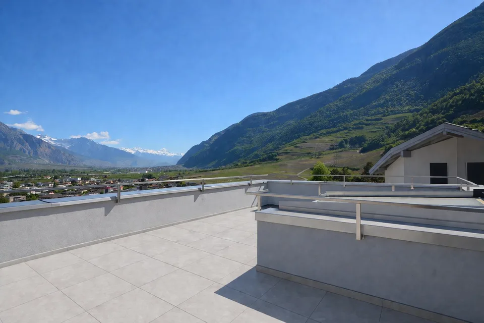 6 villas contemporaines avec rooftop panoramique sur les hauteurs de Saxon – photo 17 sur 19