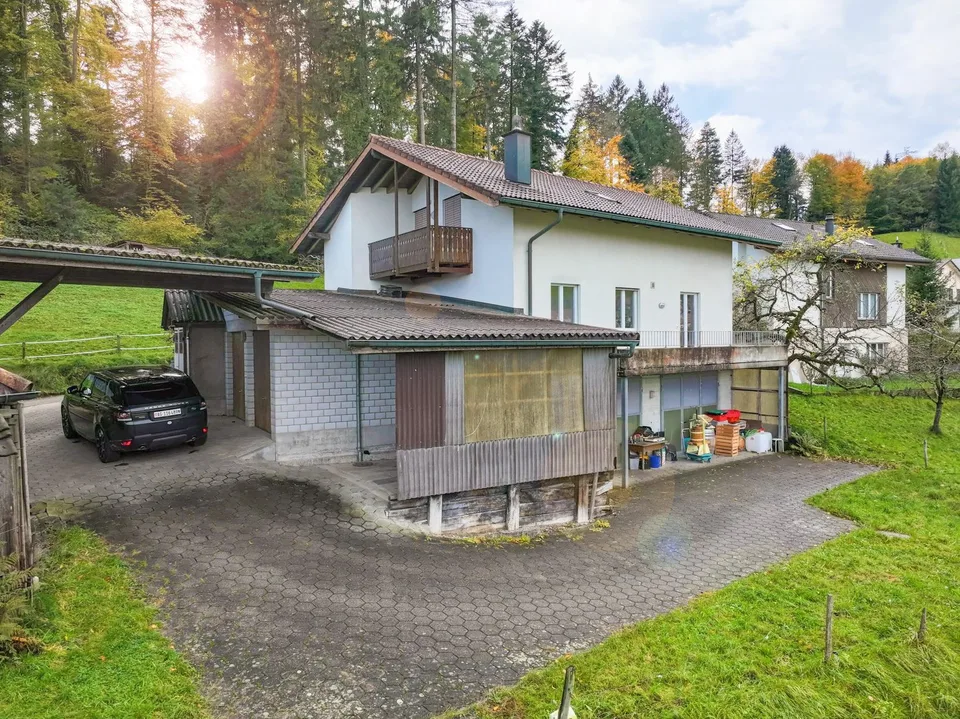 Einfamilienhaus mit grossem Potenzial für Handwerker und Hobbybegeisterte