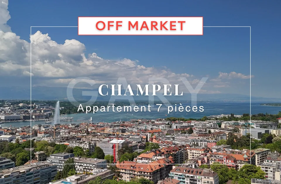 Spacieux appartement de 7 pièces dans le quartier prisé de Champel