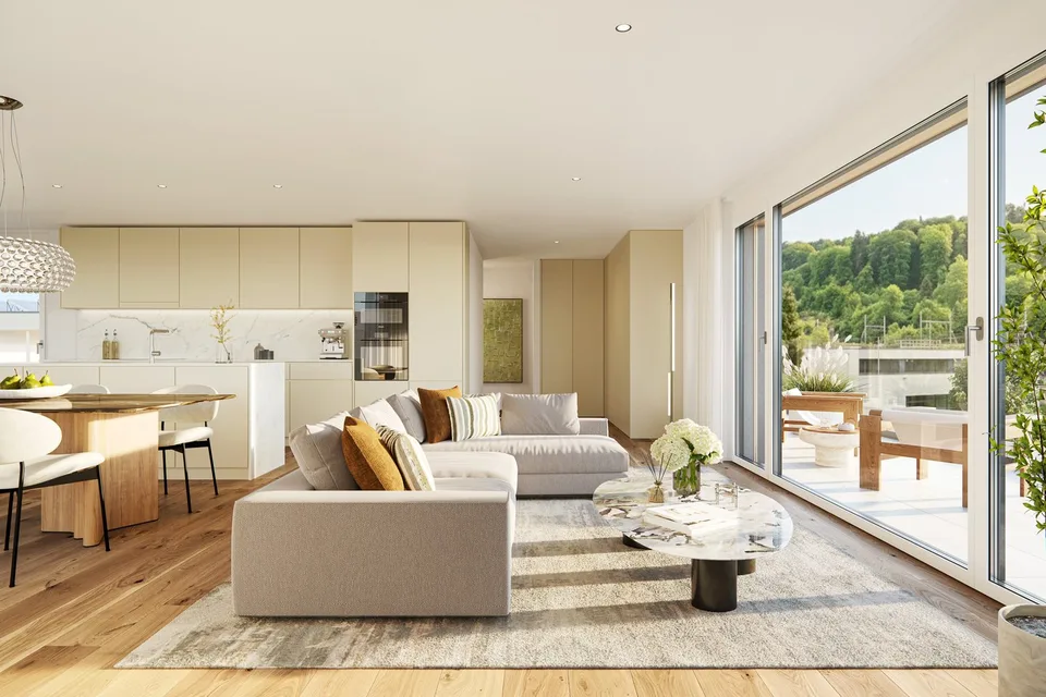 SPITZMATTE DUO - 12 appartamenti moderni in proprietà con ottima connessione a Flamatt