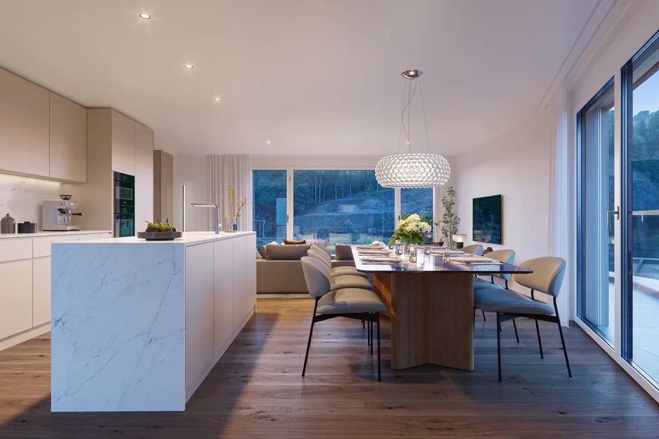 SPITZMATTE DUO - 12 appartamenti moderni in proprietà con ottima connessione a Flamatt