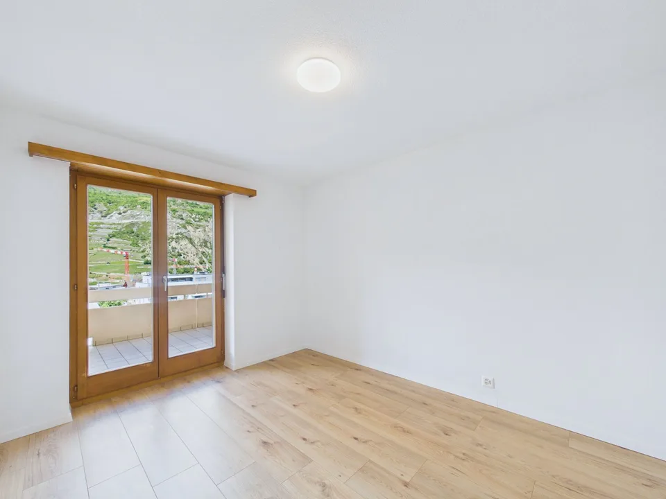 Wohnen mit Weitblick - Grosszügige 6-Zimmer-Duplex-Attikawohnung in Susten – Foto 8 von 9