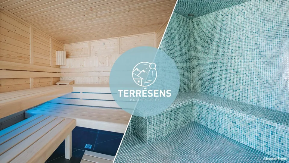 APPARTEMENT T3 CABINE DUPLEX - RÉSIDENCE LA CORNICHE BLEUE À