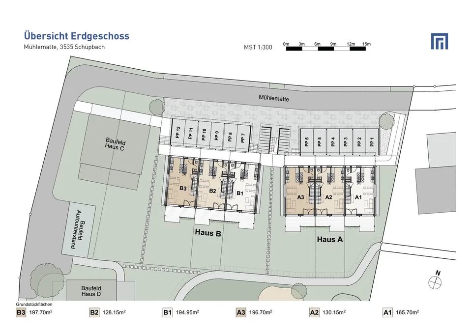 Nouvelle maison en rangée à Schüpbach à vendre