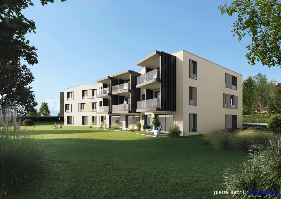 Wohnung mit 4.5 Zimmern im Dachgeschoss in Cortaillod