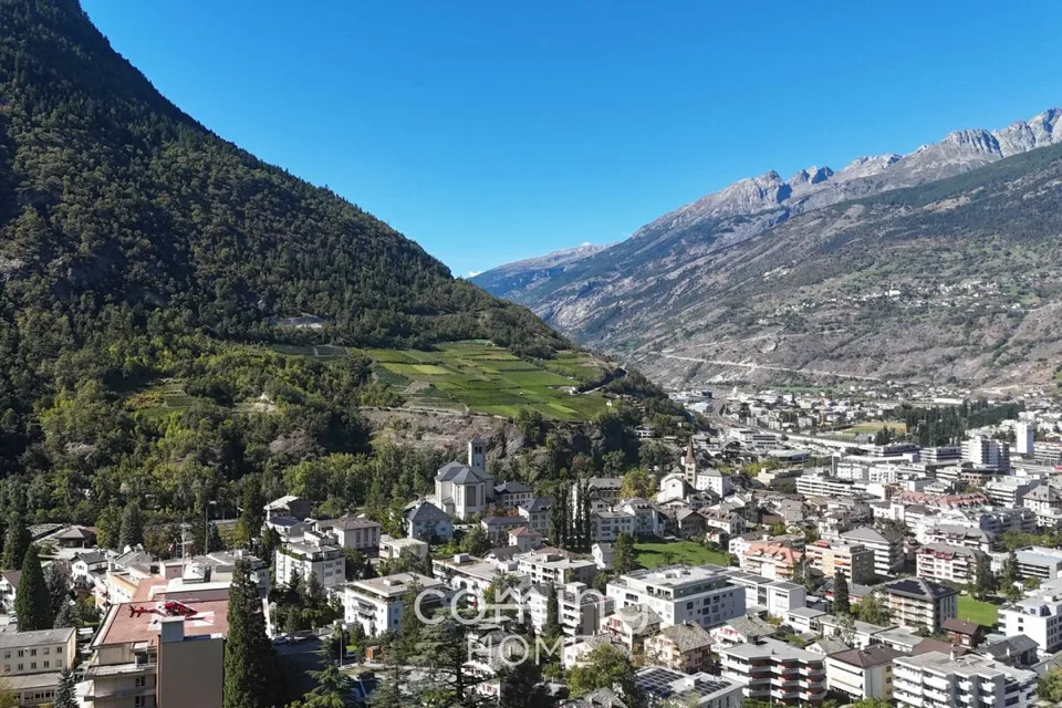 Viel Platz für die Familie in Visp - 4.5-Zimmer-Wohnung mit Terrasse und zwei Badezimmern