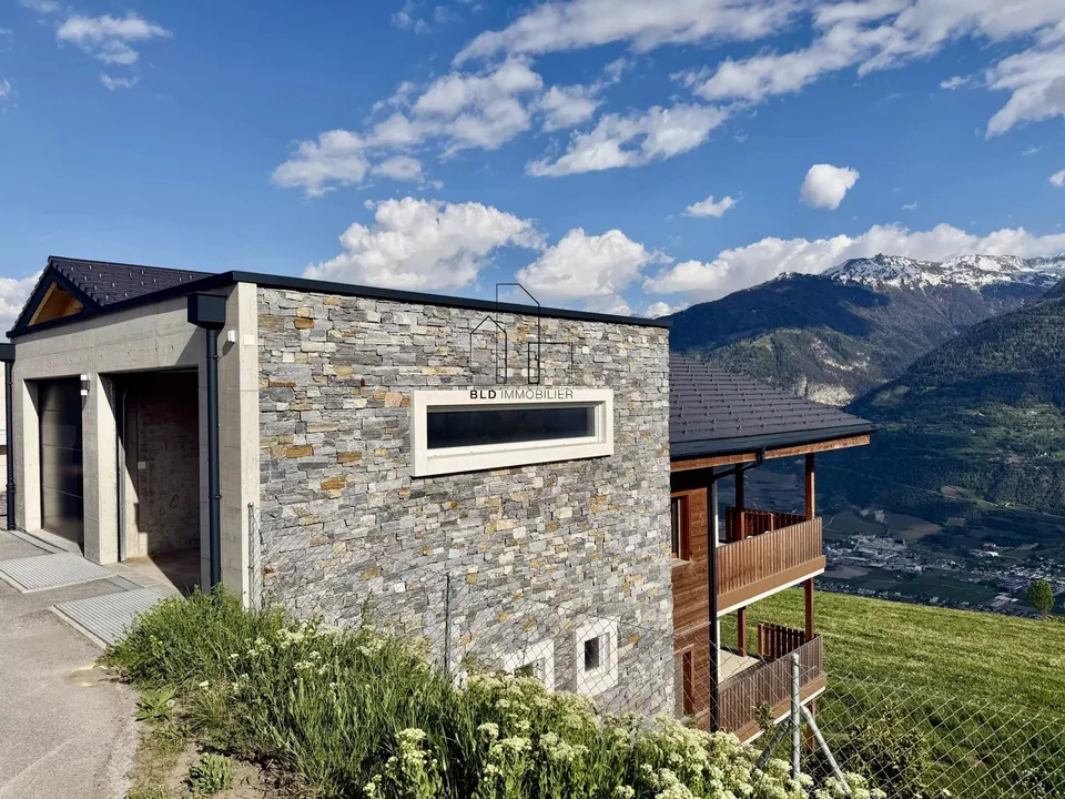 Magnifique appartement neuf avec jardin et vue sur la vallée du Rhône