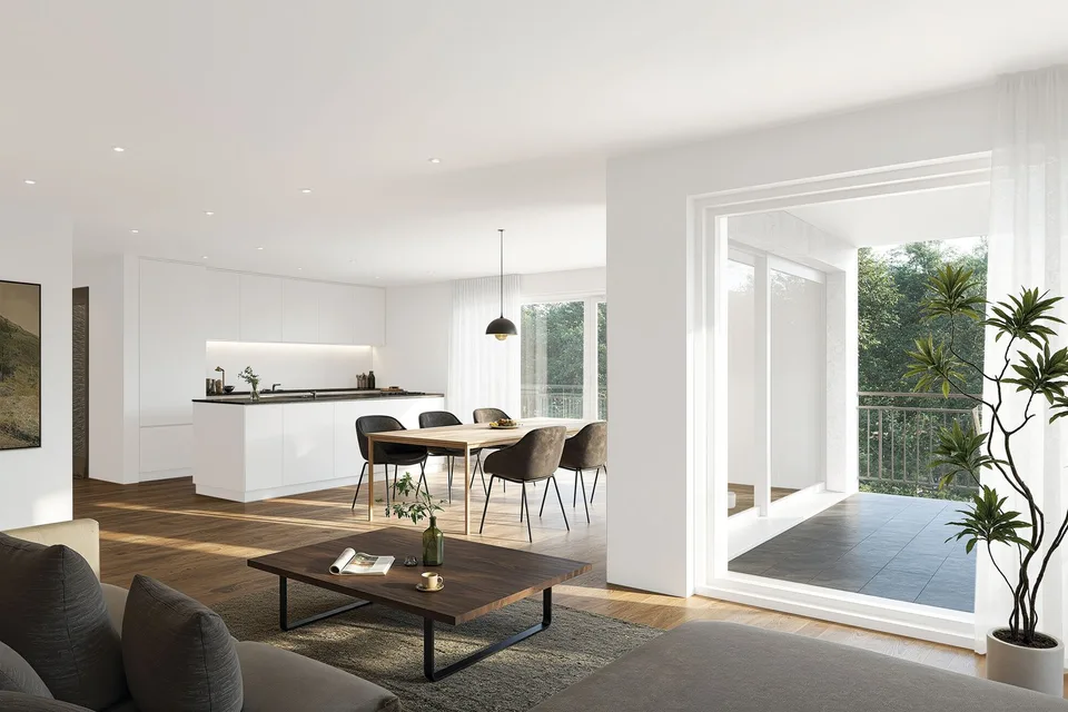 Wunderschöne 5.5-Zimmer-Erdgeschosswohung in der Naturoase Rohrbach