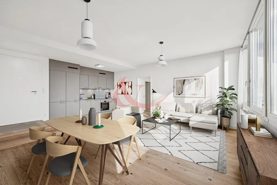 Appartement lumineux 3.5 pièces