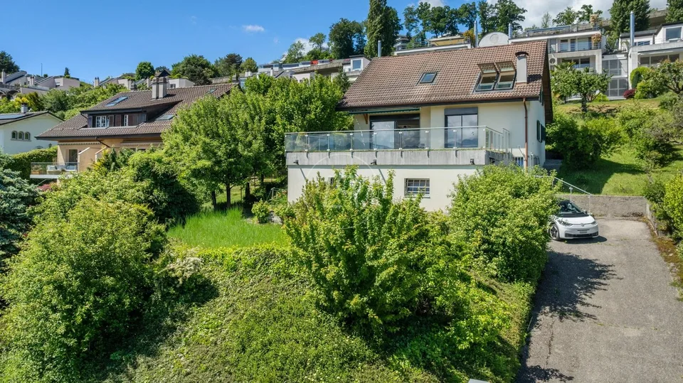 Sehr schöne Familienvilla mit Panoramablick in Lutry