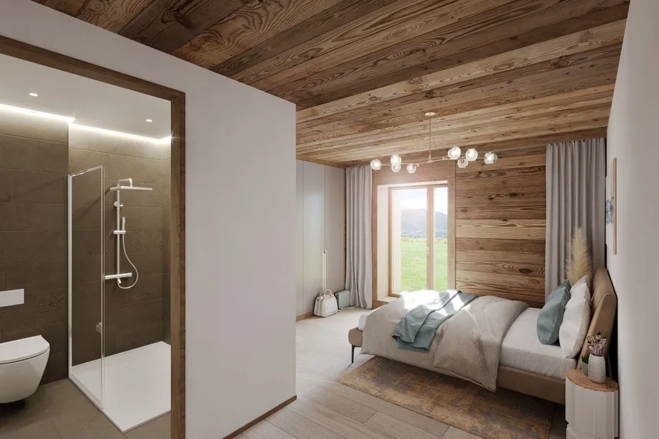 Alter "Pressoir" komplett renoviert in ein 4.5-Zimmer-Chalet / privater Garten