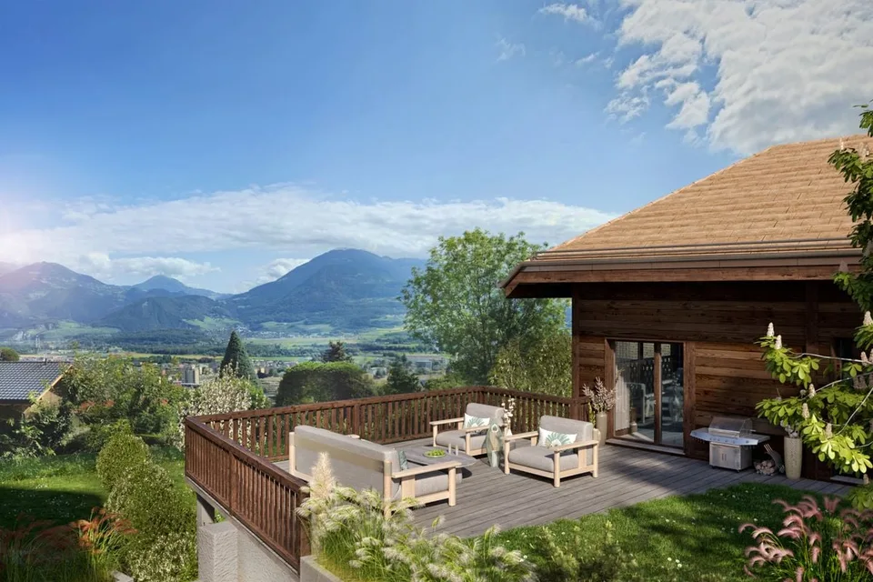 Alter "Pressoir" komplett renoviert in ein 4.5-Zimmer-Chalet / privater Garten