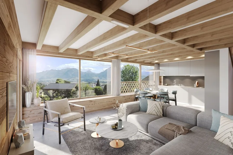Alter "Pressoir" komplett renoviert in ein 4.5-Zimmer-Chalet / privater Garten