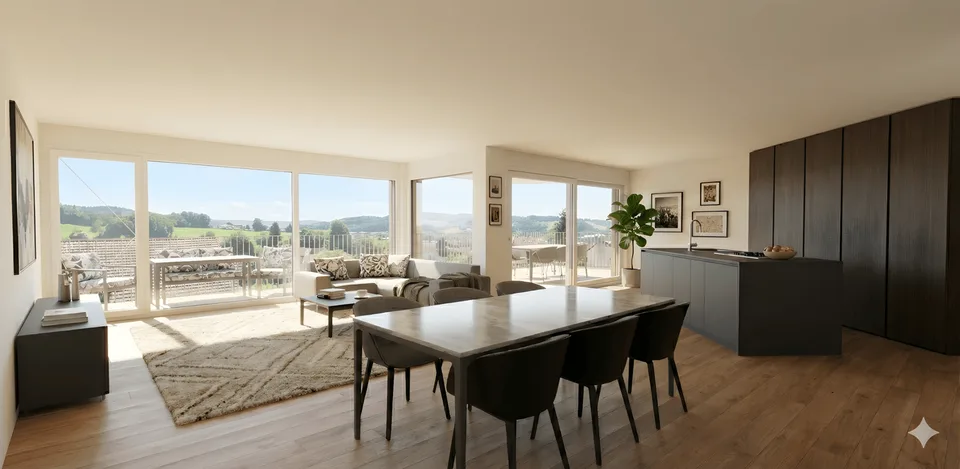 Ampio appartamento di 3.5 locali con 125 m² e terrazza coperta – foto 7 di 7