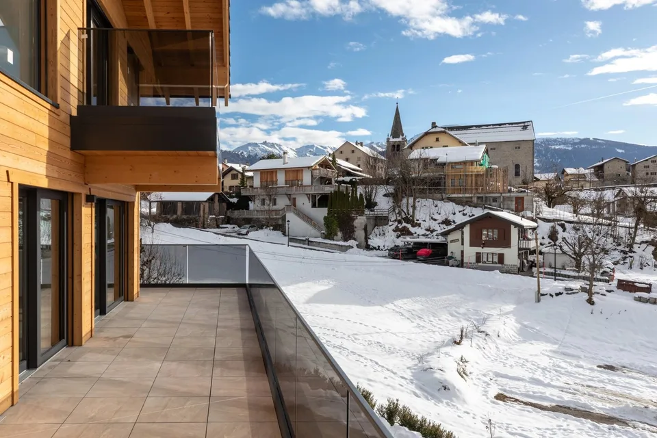 Villa lussuosa a pochi passi dal villaggio di Lens, vista mozzafiato – foto 16 di 22
