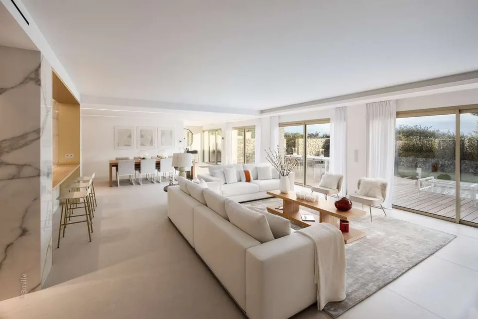 Duplex komplett renoviert mit Meerblick