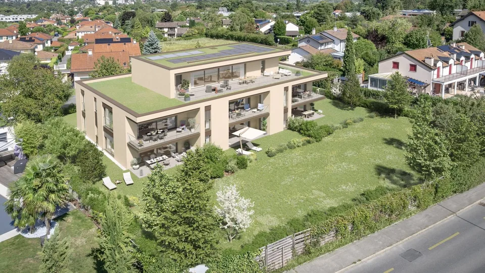 DERNIER LOT: Rez-de-jardin -Spacieux 5 pièces avec jardin privatif ...