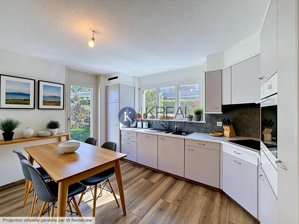Ambiente ideale a Villeneuve? Bella villa di 6.5 locali con vista sul lago