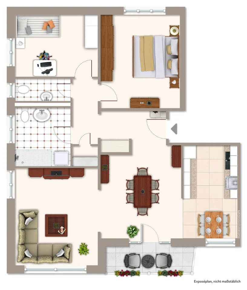 Charmant appartement 4 pièces près du centre de Biel/Bienne – photo 13 sur 15