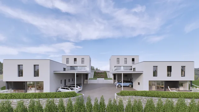 Casa moderna di nuova costruzione a Mezzovico licenza edilizia approvata!