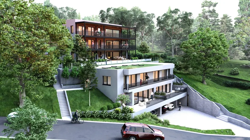 DIE TERRASSEN DES SCHLOSSES: NEUE 3.5-ZIMMER-WOHNUNGEN IM ERDGESCHOSS IN MARLY – Foto 9 von 12