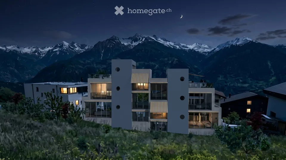 Case gemelle dell'architetto 4,5 locali, Chermignon / Crans-Montana