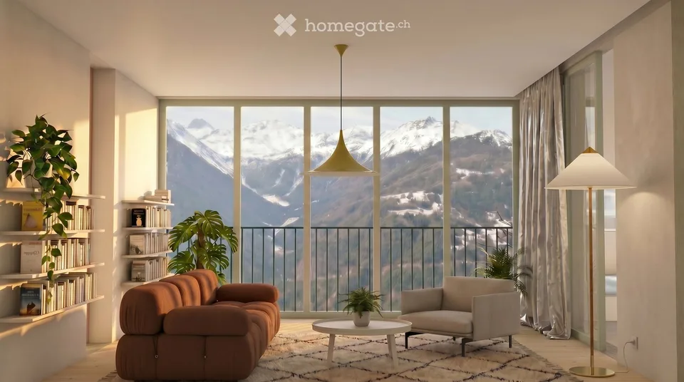 Maisons jumelles d’architecte 4,5 pièces , Chermignon / Crans-Montana