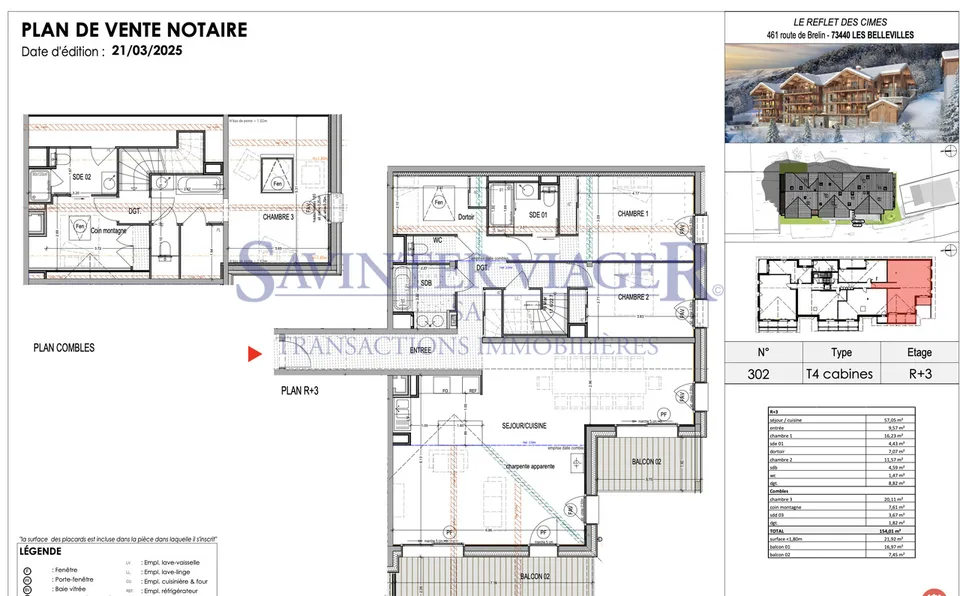 T4 au centre du PLUS VASTE domaine skiable AU MONDE Les 3 Vallées – foto 12 di 12