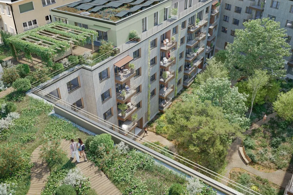 « Gärten in der Stadt » | Neubauwohnungen vom Studio bis 5 Zimmer in Vevey