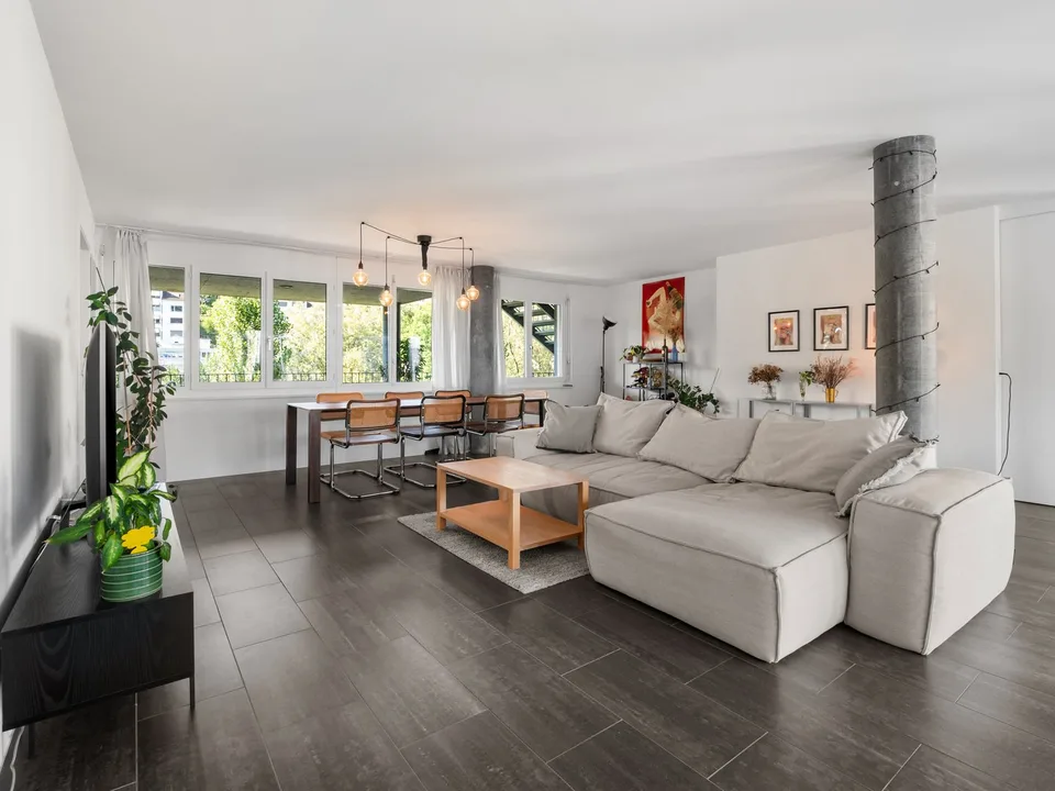 Leben direkt an der Limmat – Exklusive 5.5-Zimmer-Wohnung