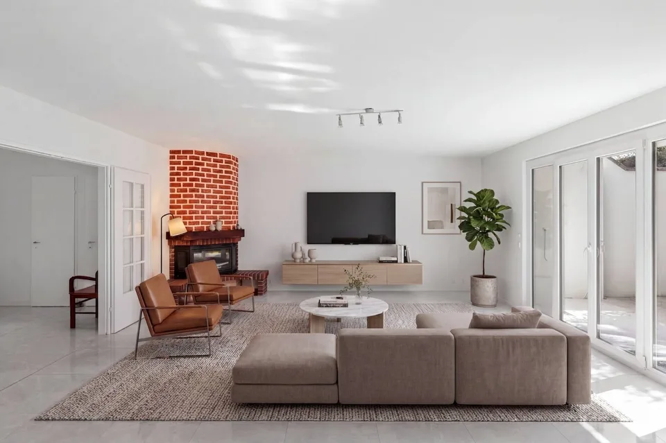 Elégante villa rénovée avec grand jardin à l'abri des regards et studio privé à Commugny