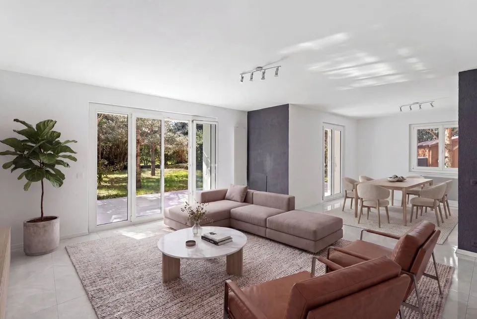 Villa jumelle rénovée avec studio d'appoint dans un environnement résidentiel privilégié à Commugny – Foto 26 von 34
