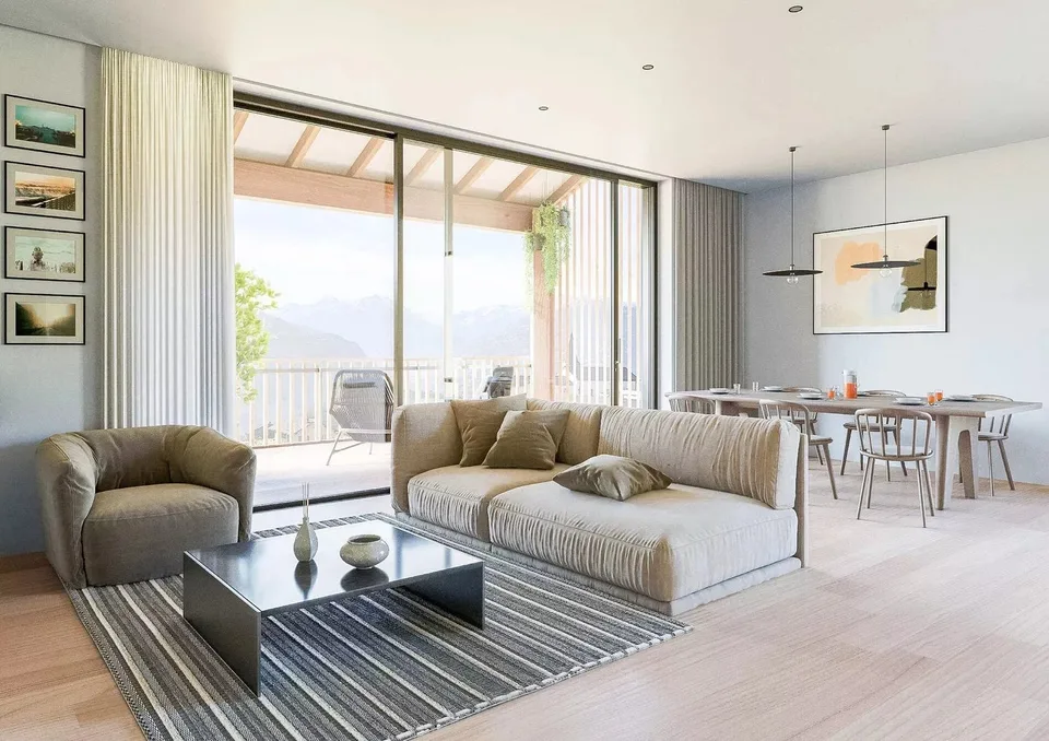 Helles und komfortables modernes Apartment