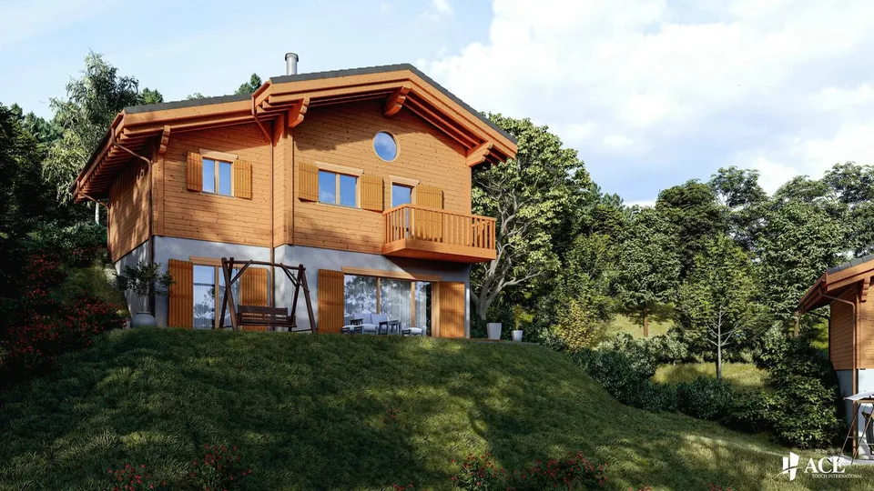 Chalet nuovo di 4.5 locali sui Monti di Saxon