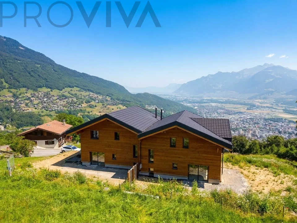 Haus B Choëx - Chalet di nuova costruzione con terrazza e flessibilità